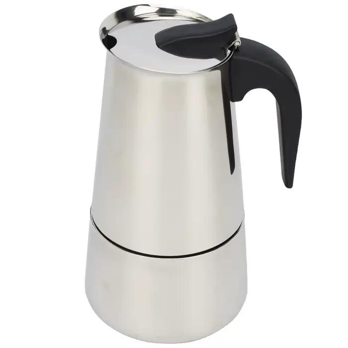 ATWFS 2/4/6/9 tasses cafetière en acier inoxydable Moka Pot cafetière expresso tasses Latte percolat