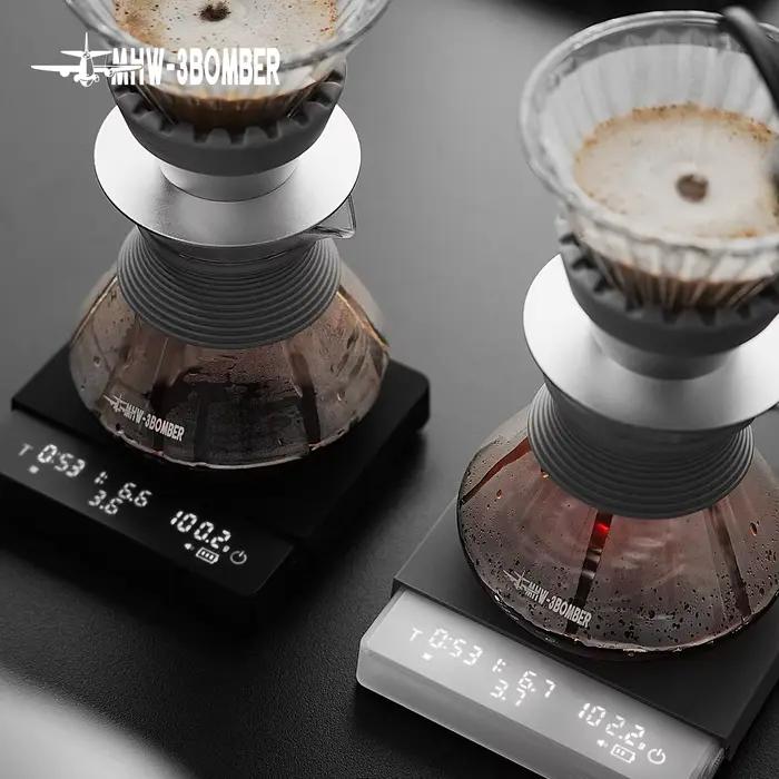 MHW-3BOMBER Numérique Cuisine Café Balance Haute Précision Cyclique Rechargeable Espresso Électroniq