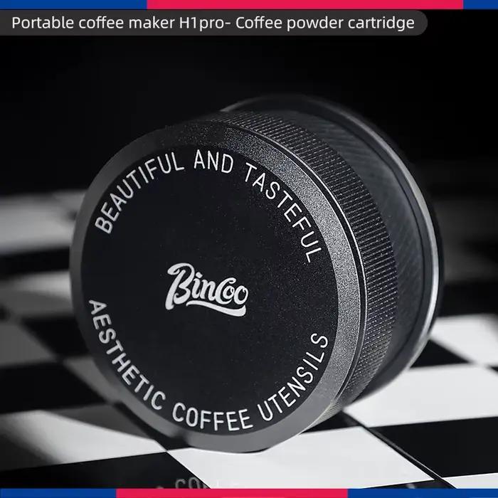 Bincoo – Machine à café Portable H1 Pro, boîte à café en poudre, chauffage sans fil italien, accesso