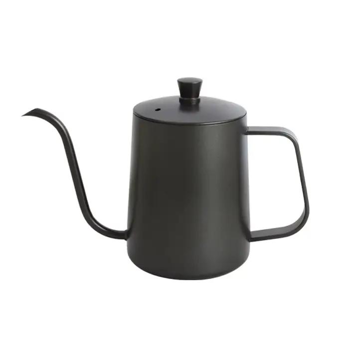 Bouilloire à café goutte à goutte avec revêtement antiadhésif Therye.com, théière à col de cygne, ac