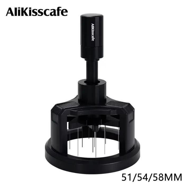 ALIKISSCAFE WDT outils rotatifs 51mm 54mm 58mm agitateur à expresso distributeur d'aiguilles accesso