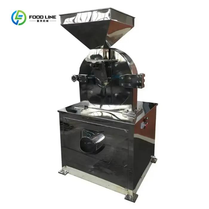 Machine de traitement de la poudre de café personnalisée, équipement industriel de broyage et de mou
