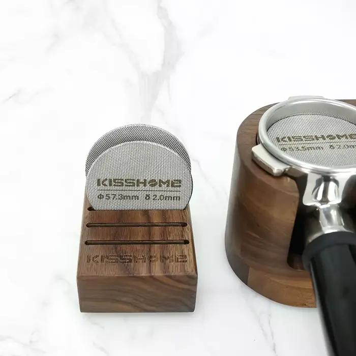 KISSHOME – écran de rondelle à expresso 51mm 53.5mm 58.5mm 57.3mm, filtre à mailles, porte-filtre, o