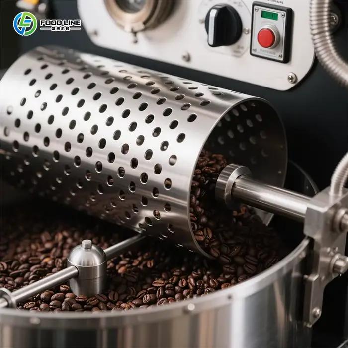Machine de traitement des grains de café mobile de haute qualité, machine de traitement des grains d