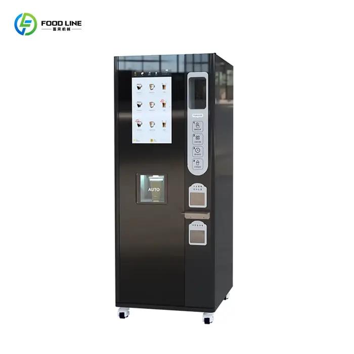 Distributeur automatique de café commercial personnalisable, Solution commerciale sur mesure pour le