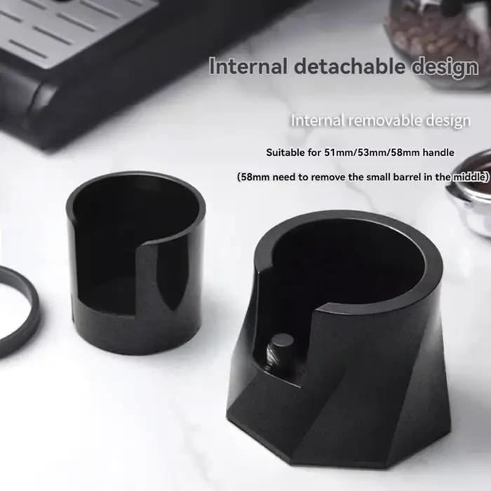 Support de Tamper à Café pour Poignée de 51/53/58mm, Accessoire Réglable et Antidérapant Astronomiqu