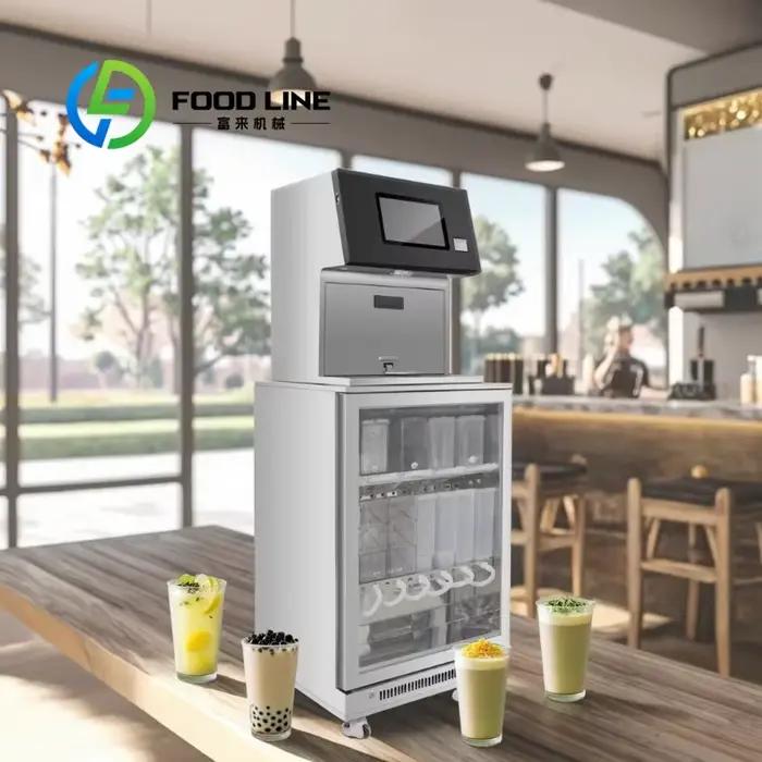 Machine à Bubble Tea Multi-Saveurs en Promotion – Machine à Sirop Boba pour Magasin de Boissons au L