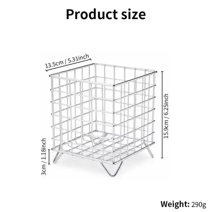 Boîte de rangement pour porte-gobelets K, panier en métal pour capsules de café, support pour dosett