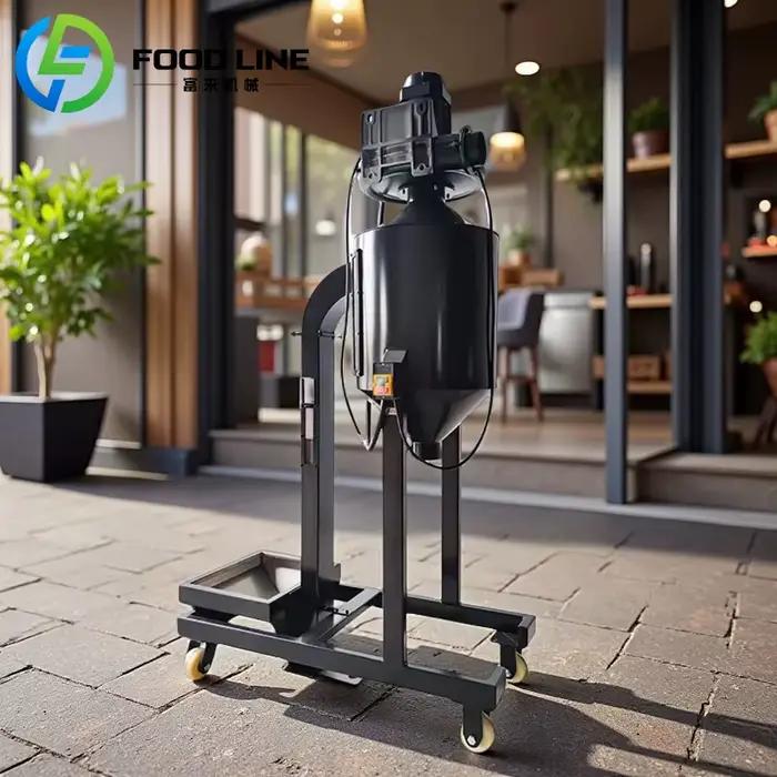 Machine commerciale de torréfacteur de café de 90kg 300kg 600kg de rendement élevé pour le maïs de s
