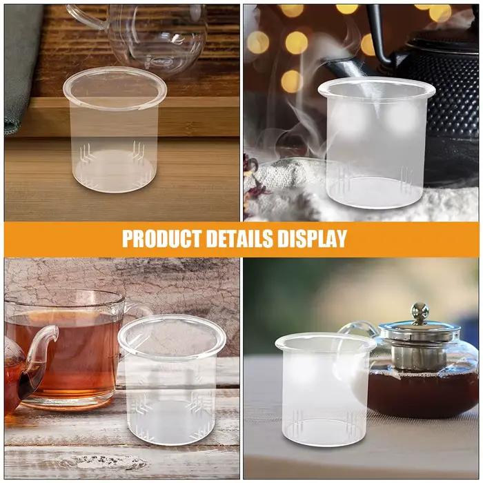 Passoire à thé en verre pratique, infuseur robuste, fiable, longue durée, filtre à feuilles mobiles,