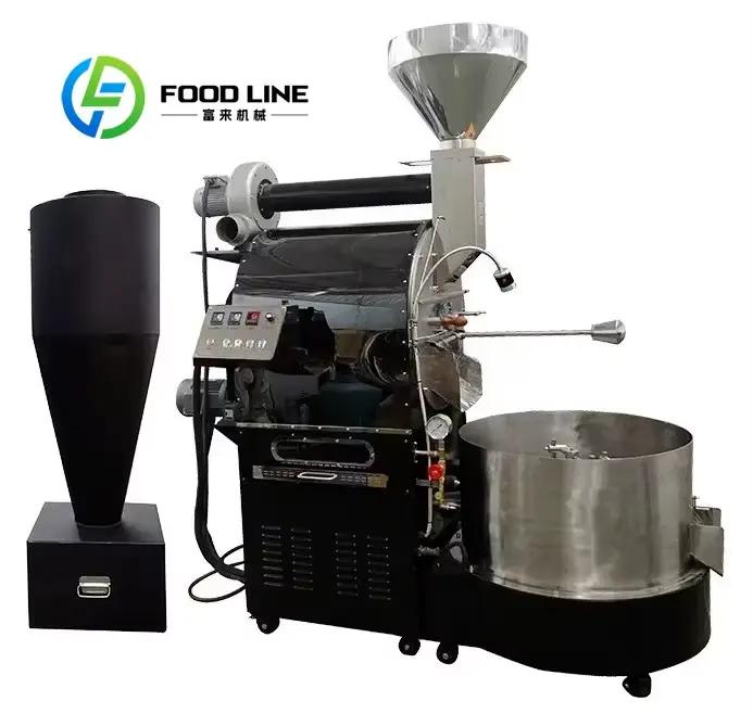 Machine à torréfier les grains de café automatique à bon prix, mini torréfacteur à air chaud pour la
