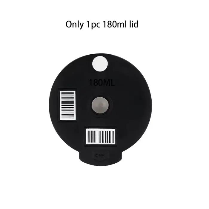 Dosettes Tassimo réutilisables en acier inoxydable, avec 4 doseurs de couvercles en Silicone noir, c