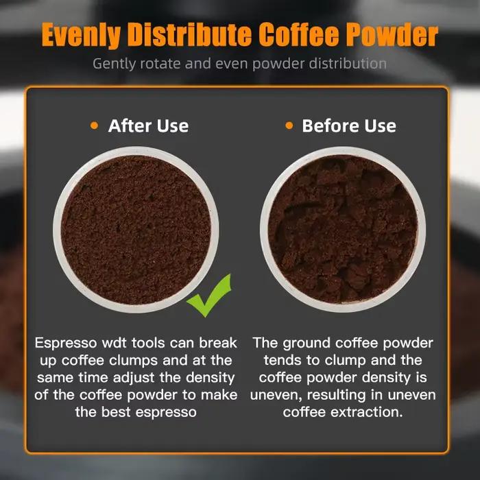 ALIKISSCAFE WDT outils rotatifs 51mm 54mm 58mm agitateur à expresso distributeur d'aiguilles accesso