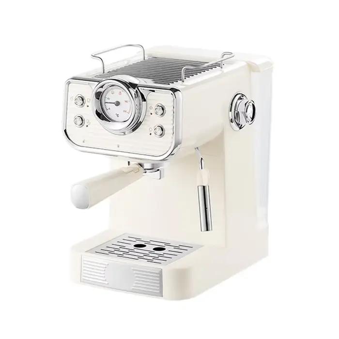 Machine à café semi-automatique italienne, petite Machine domestique 20 bars, Extraction haute press