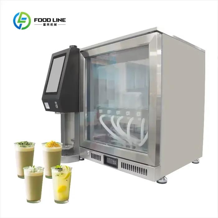 Machine à thé aux bulles de table personnalisée pour la vente directe, entièrement automatique, élec