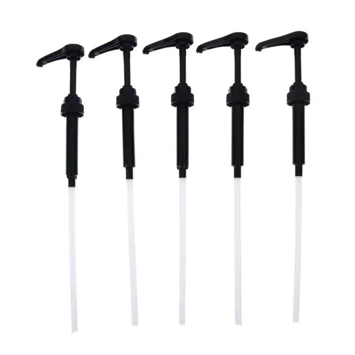 5X pompe à sirop, distributeur de sirop pour café, tête de pompe à action par pression pour sirops d