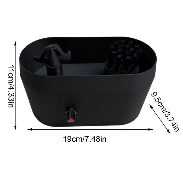 Nettoyeur de boîte à expresso électrique automatique, kit de nettoyage de porte-filtre à café, netto