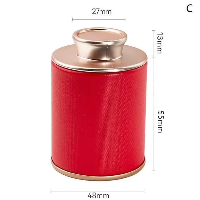 Boîtes à thé de voyage portables, mini caddie à thé, rangement scellé, précieux, boîte à café, épice