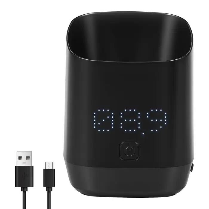 Balance électronique à café, tasse doseuse numérique pour grains de café avec écran LED, USB, haute 