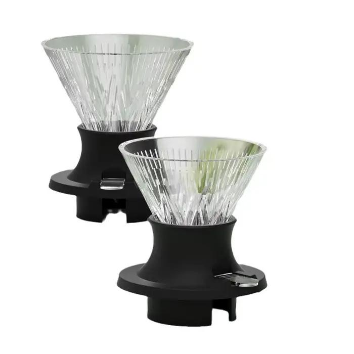 Tasse filtrante à café réutilisable de type goutte à goutte, papier filtre à café infusé à la main, 