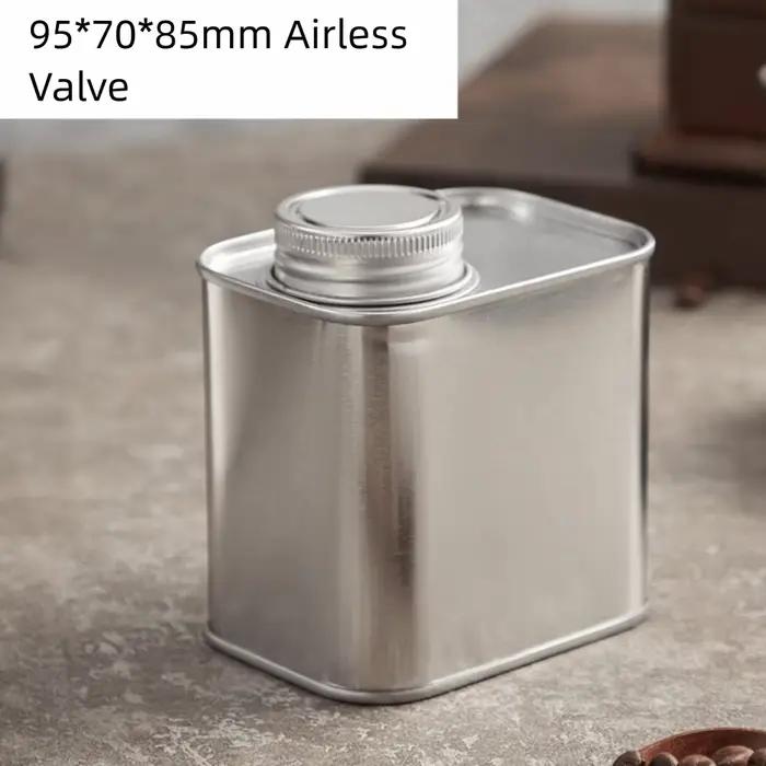Boîtes de café scellées de grande capacité, cadeaux, boîte de rangement carrée unidirectionnelle pou