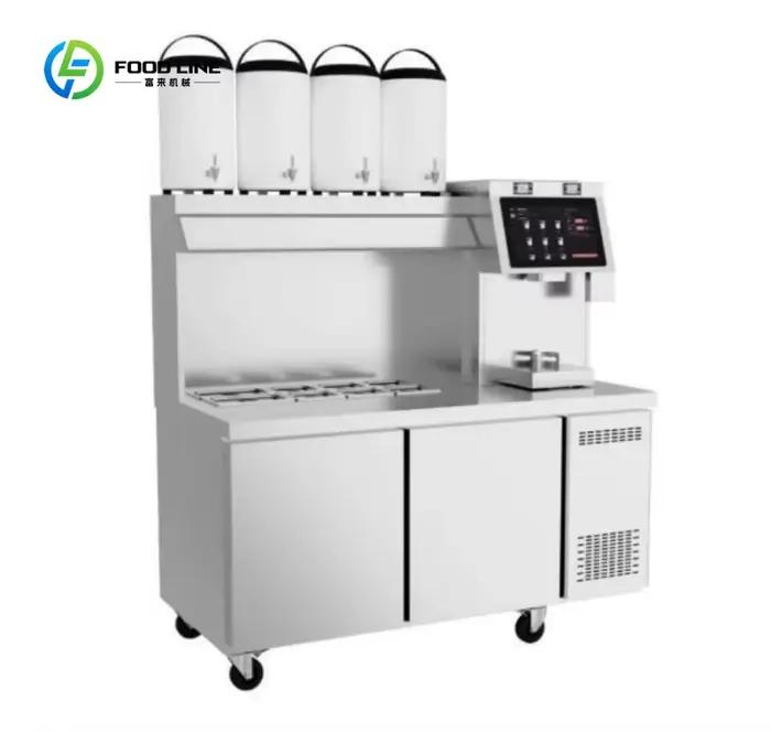 Machine à Bubble Tea Entièrement Automatique, Multifonctionnelle et Entièrement Commerciale, Personn