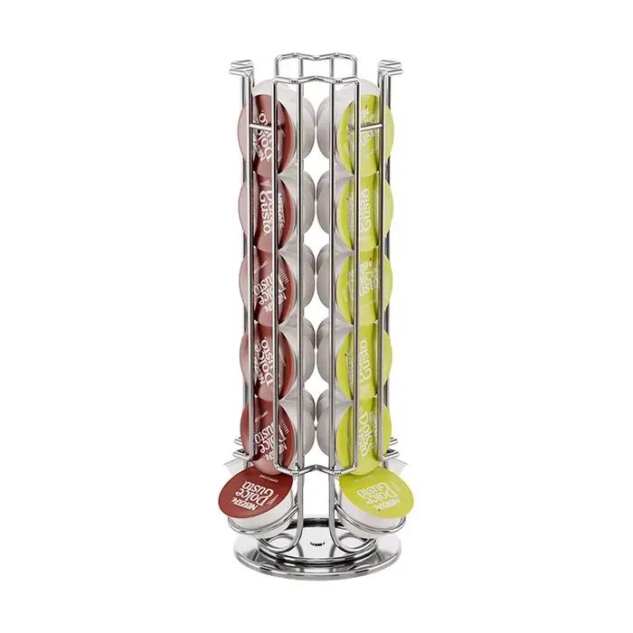 360 °   Support rotatif pour capsules de café Dolce Gusto, support de rangement pour dosettes, organ