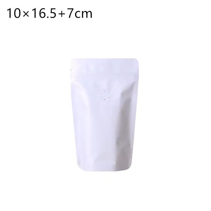 Sac d'Emballage de Grains de Café, avec Valve, Feuille d'Aluminium Scellée, pour Poudre, Conservatio