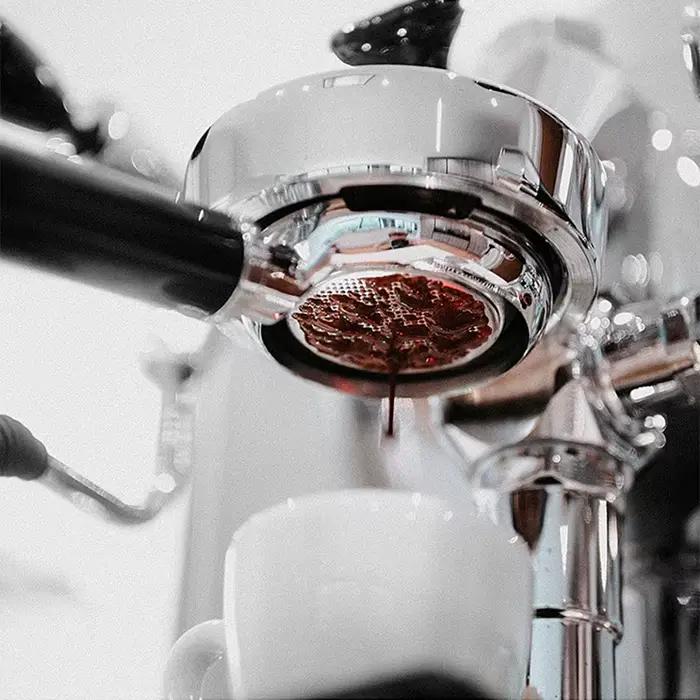 Porte-filtre à café 58mm, porte-filtre sans fond pour Gaggia, manche classique en bois massif, outil