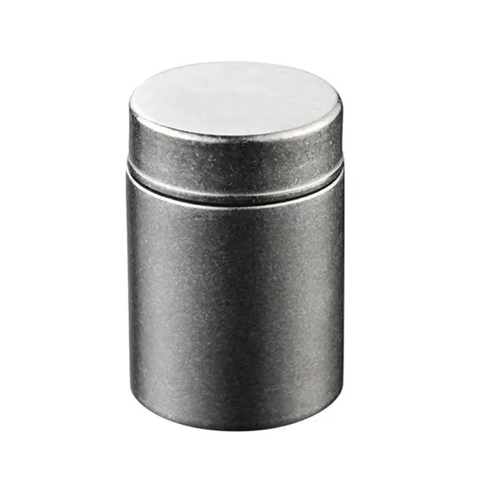 Boîte à thé Portable en titane pur, grande capacité, scellée, résistante à l'humidité, boîte de rang
