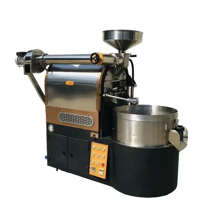 Machine à torréfier le café en vrac personnalisée de 600g, en acier inoxydable, gaz/électrique, équi