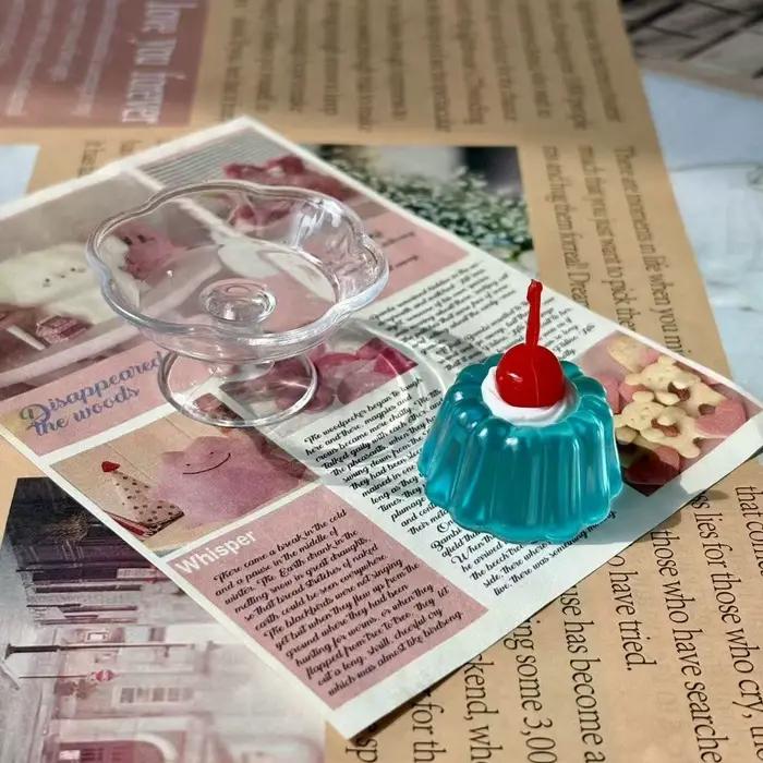 Bijoux de thé de Style japonais, accessoires rétro, bleu Orange, fruits Soda, accessoires de photogr