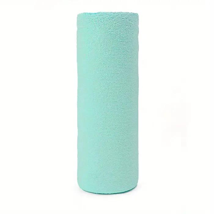 1 rouleau/20 lingettes de nettoyage réutilisables en microfibre – Serviettes de cuisine très absorba