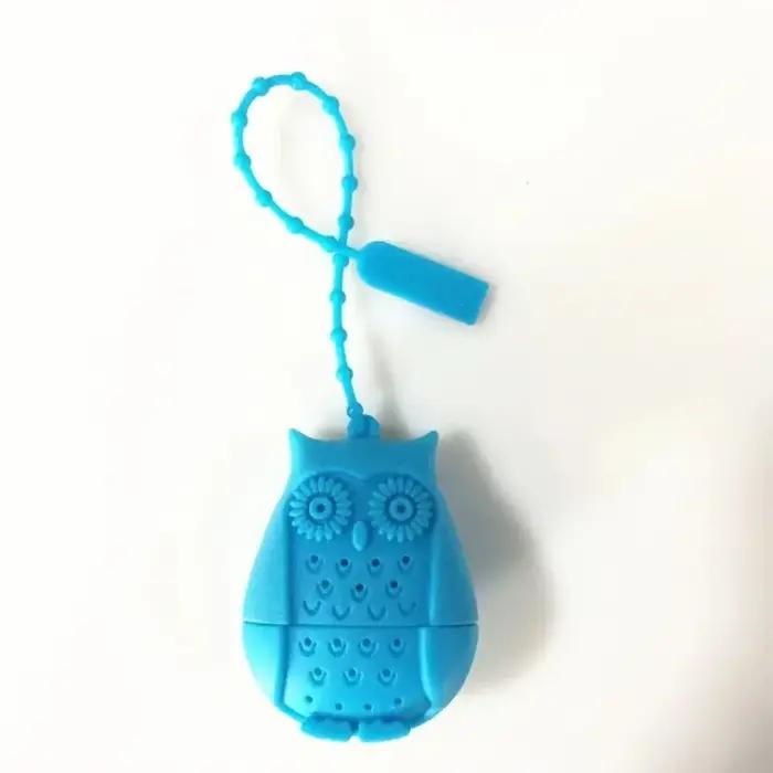 Filtre à thé en silicone de qualité alimentaire, infuseur à feuilles adt, diffuseur de dessin animé,