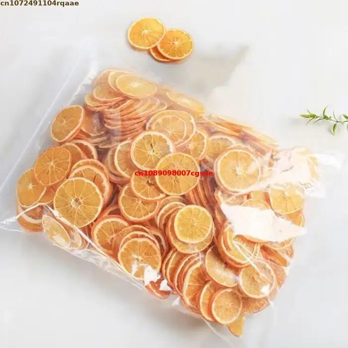 Tranche de citron séchée naturelle de qualité supérieure, Orange, pamplemousse, pour la maison, déco