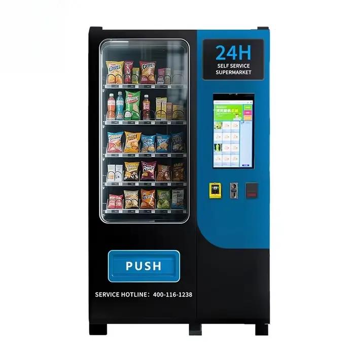 Machine compacte personnalisée la plus vendue pour les cafés avec système de paiement sans argent li