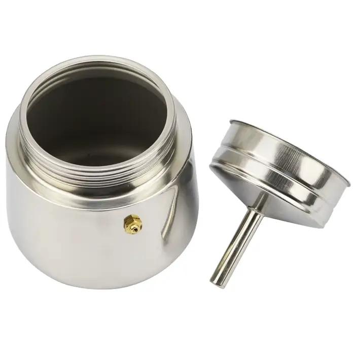 ATWFS 2/4/6/9 tasses cafetière en acier inoxydable Moka Pot cafetière expresso tasses Latte percolat