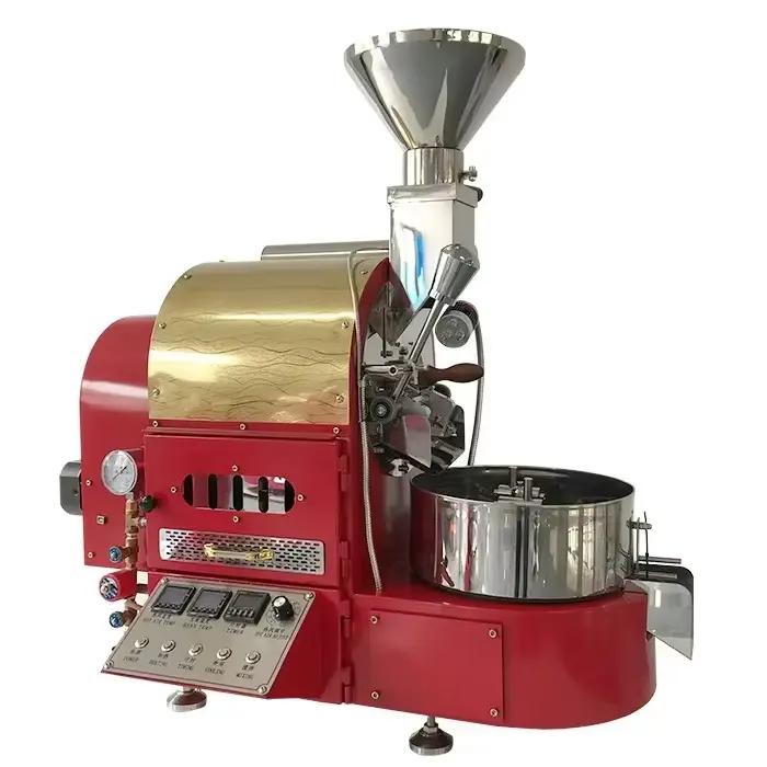 Torréfacteur à café commercial à gaz 5 lb 10 kg 12 kg 15 kg CE 110V, machine à torréfier les grains 