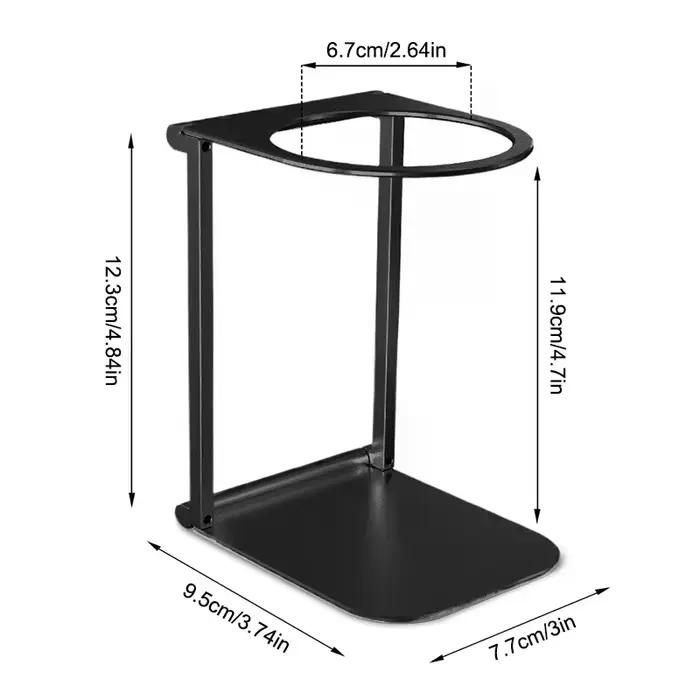 Support à café pratique et rétractable avec base