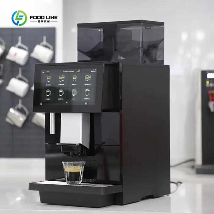Machine à café et moulin à café 2-en-1 entièrement automatiques