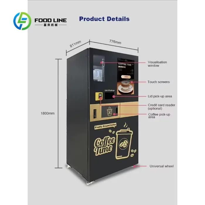 Machine à café intelligente automate hautement efficace pour entreprises et commerces occasions spéciales咖啡智能全自动商用高效咖啡机适用于企业和商业特别场合