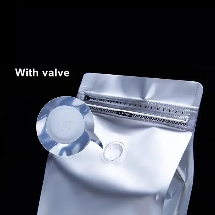Sac d'emballage en aluminium pour grains de café