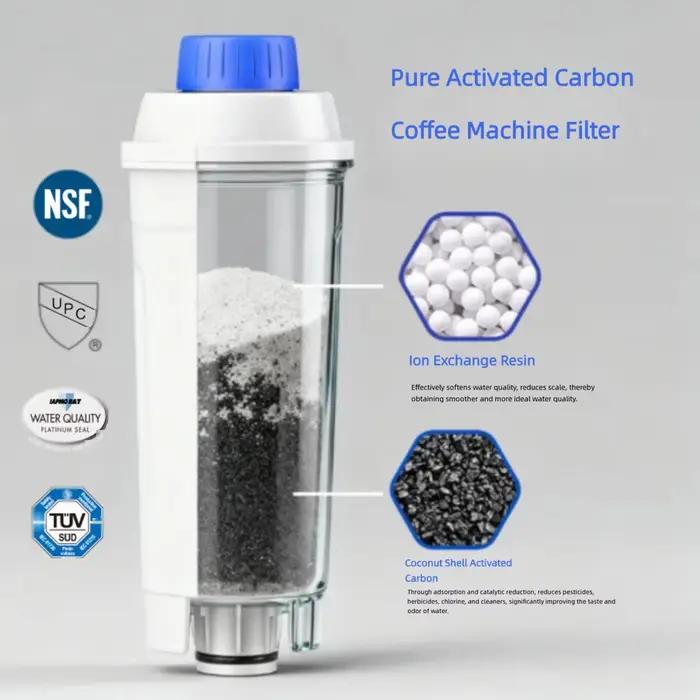 Filtre à eau pour machine à café DeLonghi - Compatible avec les séries EC800