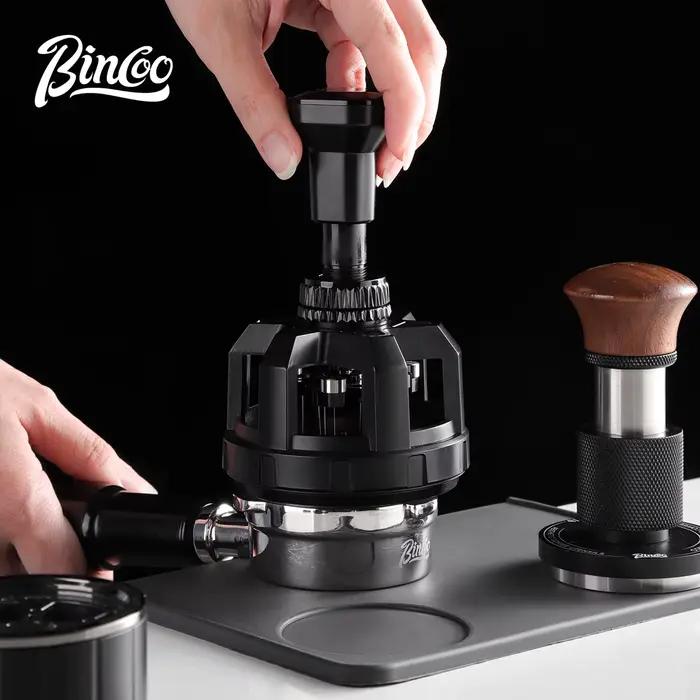 Distributeur de café expresso Bincoo avec aiguille de distribution réglable pour café sans grumeaux pour matinées savoureuses