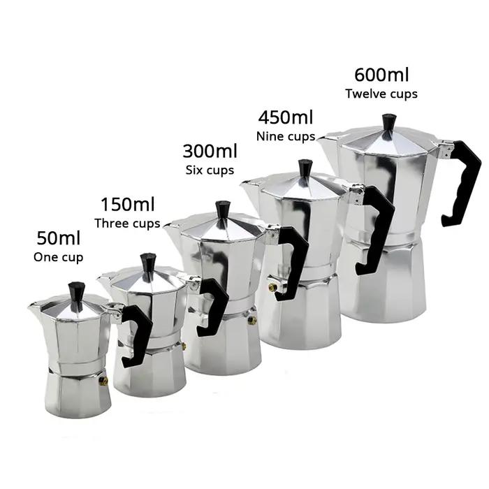 Cafetière expresso en aluminium percolateur