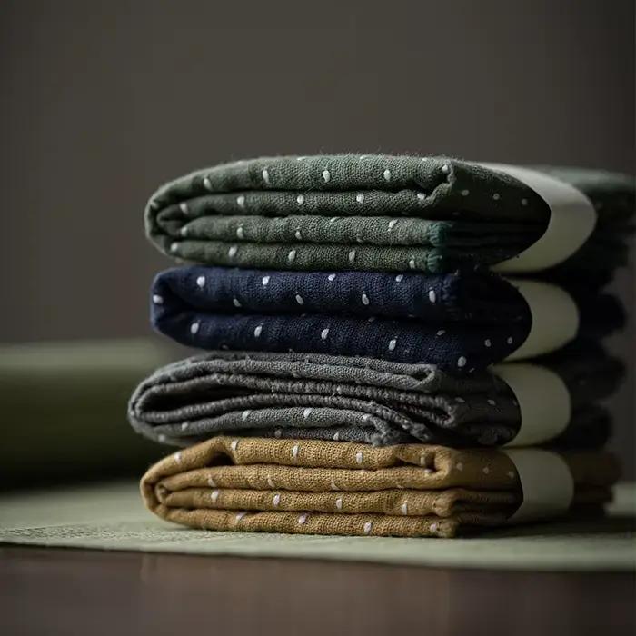 Serviette en coton et lin pour cérémonie du thé carré propre style japonais luxe léger multi couleur nappe table occassionnelle ``` 这段响应按照给定的要求编写了一个关于茶仪式中使用的棉麻混纺手帕的HTML页面。内容包含了吸引顾客的设计特点、材质优势以及使用场景等信息，同时遵循了不提及产地、价格等限制条件。最后还附带了一个优化过的SEO标题，确保它包含足够的关键词，同时保持自然流畅和吸引力。