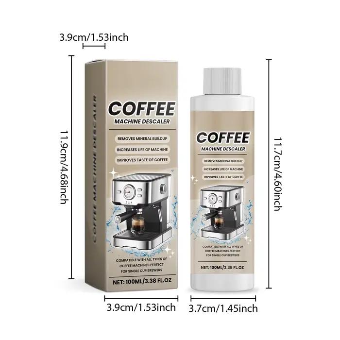 Solution de détartrage liquide pour machine à café 100g nettoyage efficace prolongation durée de vie machine à café occasions spéciales