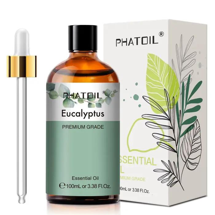 PHATOIL 100ml Huile essentielle d'aromathérapie végétale pour diffuseur