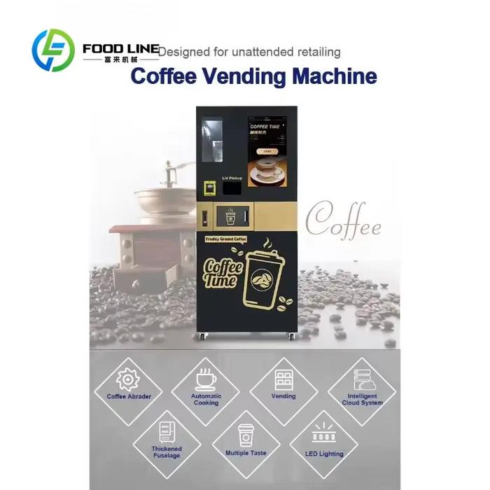 Machine à café intelligente automate hautement efficace pour entreprises et commerces occasions spéciales咖啡智能全自动商用高效咖啡机适用于企业和商业特别场合