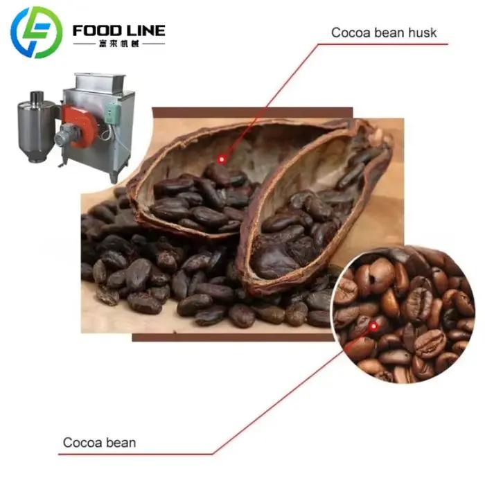 Prix d'usine Winnower de fèves de cacao et Cracker éplucheur de grains de café